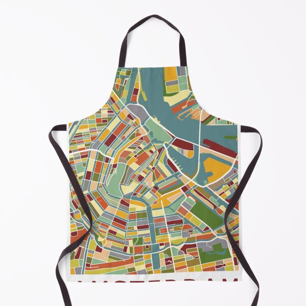 Item preview, Minimalist Amsterdam City Map designed and sold by kbracey-meraki.