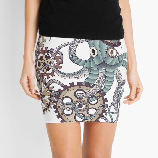 Mr. Octopus Mini Skirt