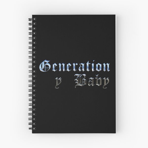 Item preview, Generation Y Baby | 3D Chrome Typography designed and sold by ProdbyNiECO.