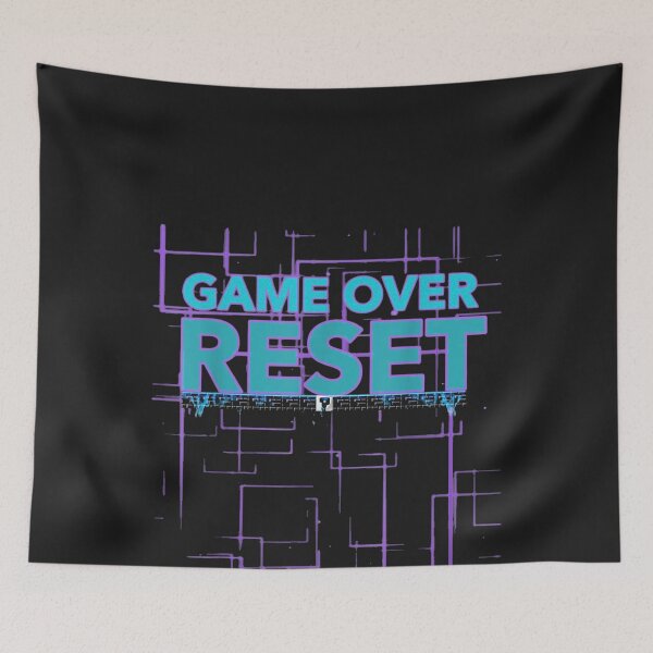 Item preview, Game Over Reset designed and sold by mytv2020.