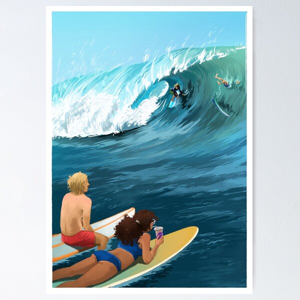 Item preview, Surf The Waves designed and sold by subject-kf.