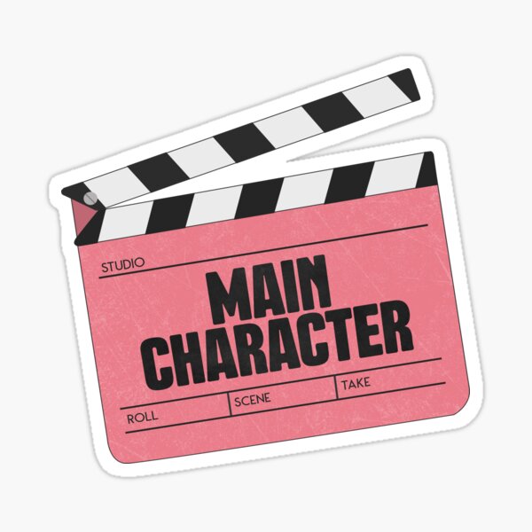 Item preview, Main Character Pink Clapperboard  designed and sold by dailycake.