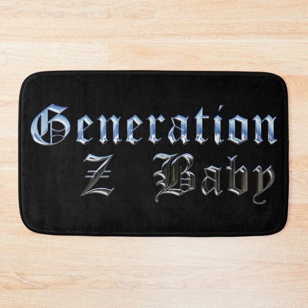 Item preview, Generation Z Baby | 3D Chrome Typography designed and sold by ProdbyNiECO.