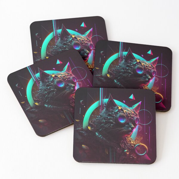 Item preview, CyberSpace Cat designed and sold by chaoticabstract.