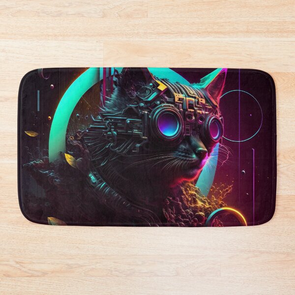 Item preview, CyberSpace Cat designed and sold by chaoticabstract.