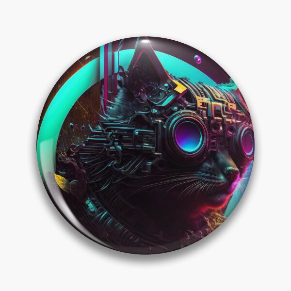 Item preview, CyberSpace Cat designed and sold by chaoticabstract.