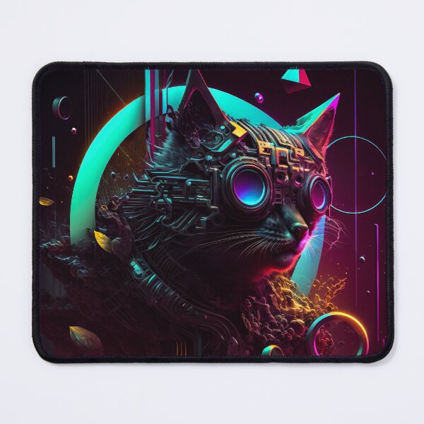 Item preview, CyberSpace Cat designed and sold by chaoticabstract.