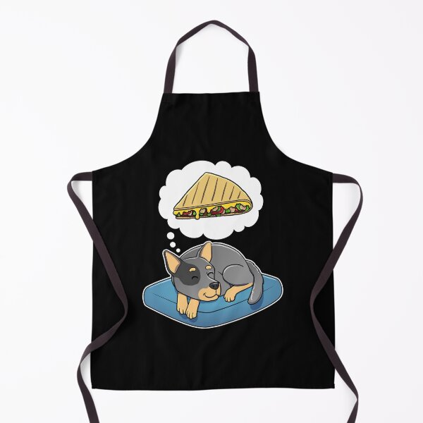 Item preview, Australian Cattle Dog dreaming about Quesadillas designed and sold by DoggieDelights.