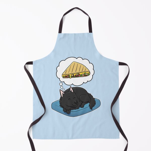 Item preview, Belgian Sheepdog dreaming about Quesadillas designed and sold by DoggieDelights.