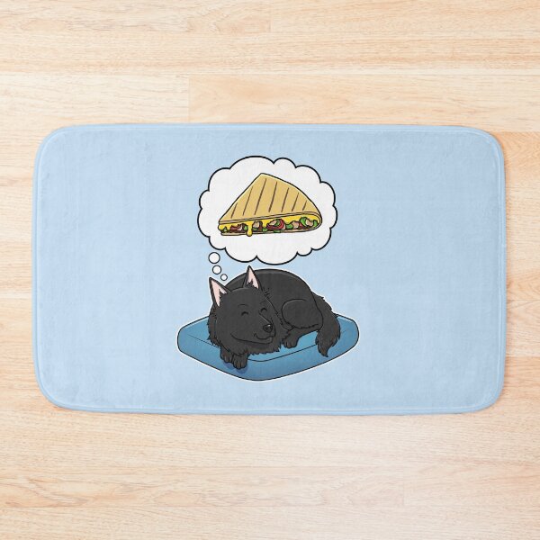 Item preview, Belgian Sheepdog dreaming about Quesadillas designed and sold by DoggieDelights.