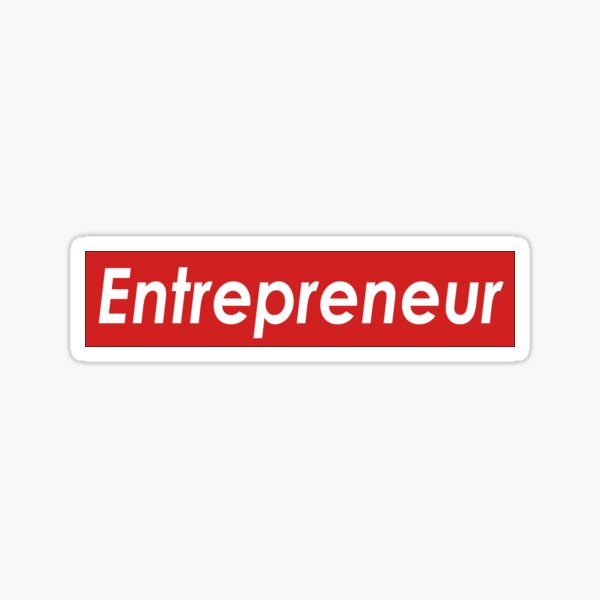 Entrepreneur Sticker