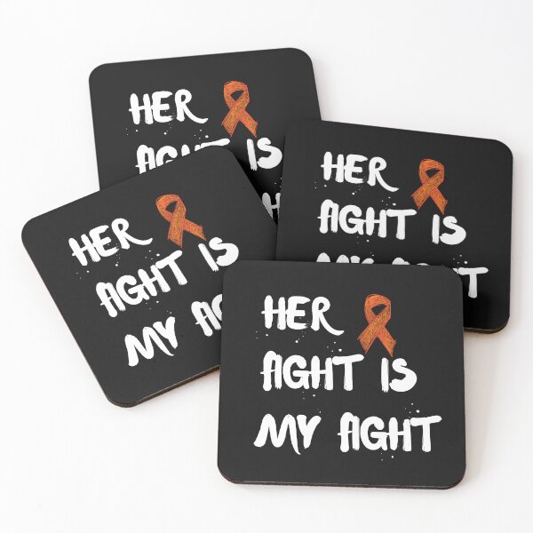 Item preview, Vintage Her Fight is My fight leukemia Awareness  designed and sold by garniturex.