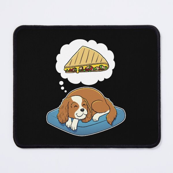 Item preview, Cavalier King Charles Spaniel dreaming about Quesadillas designed and sold by DoggieDelights.