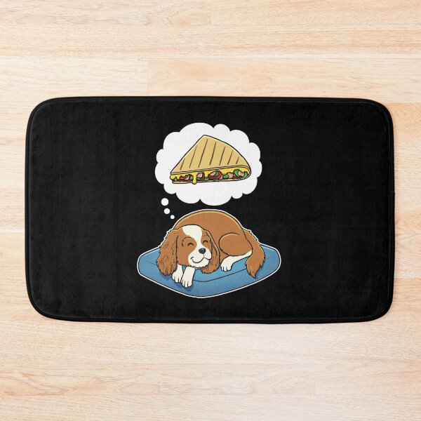 Item preview, Cavalier King Charles Spaniel dreaming about Quesadillas designed and sold by DoggieDelights.