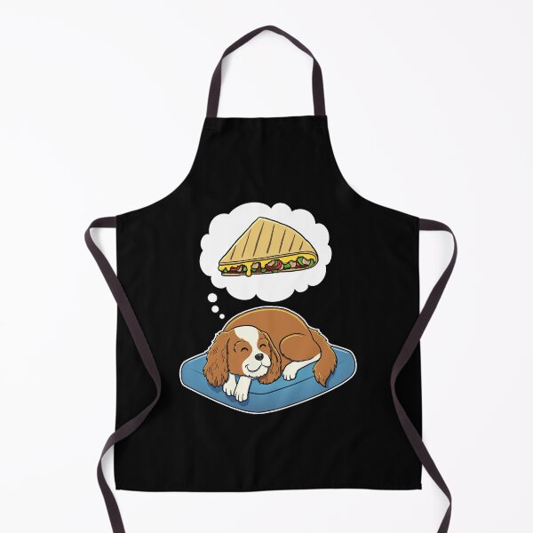 Item preview, Cavalier King Charles Spaniel dreaming about Quesadillas designed and sold by DoggieDelights.