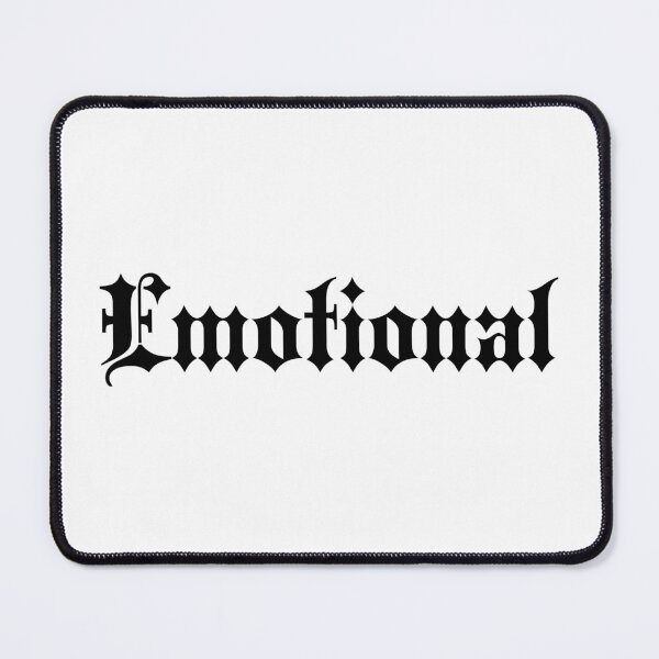 Item preview, Emotional | Stylish Goth Typography designed and sold by ProdbyNiECO.