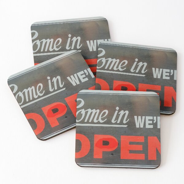 Item preview, Come in we're open designed and sold by Photopat.