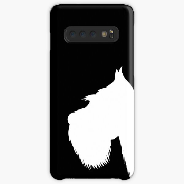My Schnauzer white Samsung Galaxy Snap Case