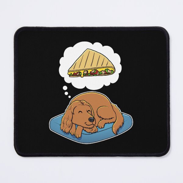 Item preview, English Cocker Spaniel dreaming about Quesadillas designed and sold by DoggieDelights.