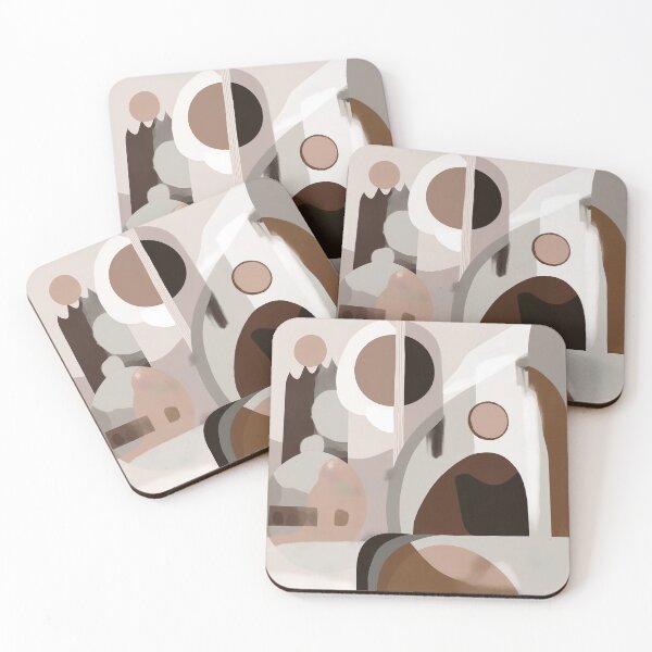 Item preview, Boho geometric digital painting designed and sold by faiaArt.