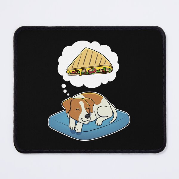 Item preview, Jack Russell Terrier dreaming about Quesadillas designed and sold by DoggieDelights.