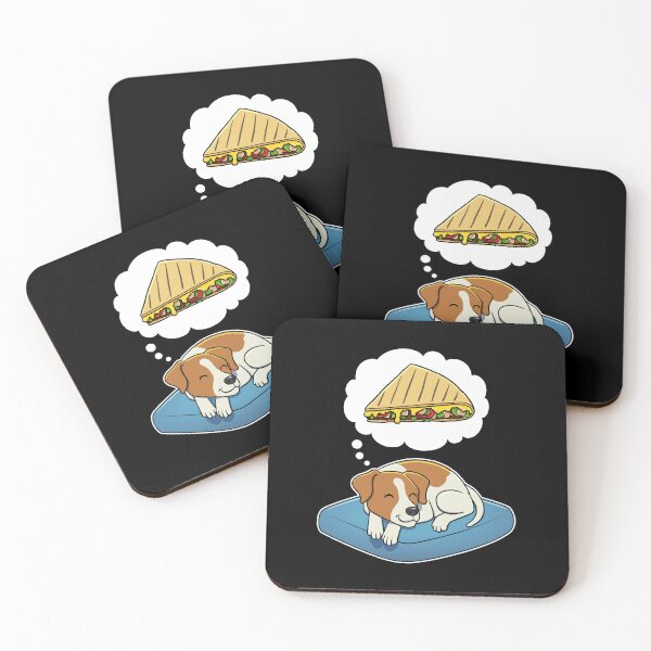 Item preview, Jack Russell Terrier dreaming about Quesadillas designed and sold by DoggieDelights.