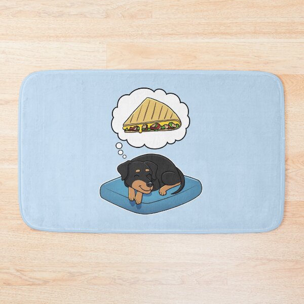 Item preview, Miniature Pinscher dreaming about Quesadillas designed and sold by DoggieDelights.