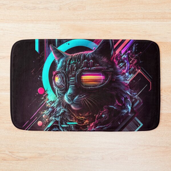 Item preview, CyberSpace Cat designed and sold by chaoticabstract.