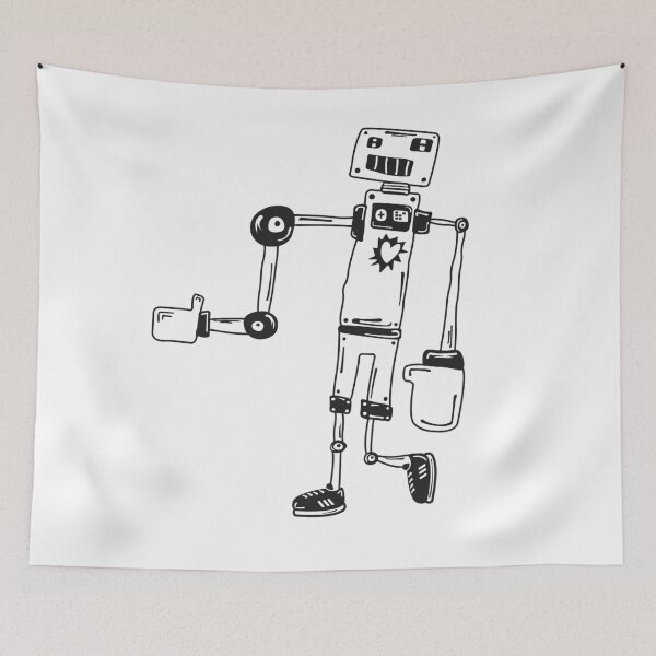 Item preview, Black Robot designed and sold by now83.