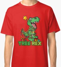 Tree Rex Dinosaur Christmas Design Classic T-Shirt