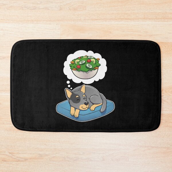 Artikelvorschau, Australian Cattle Dog dreaming about Salad entworfen und verkauft von DoggieDelights.