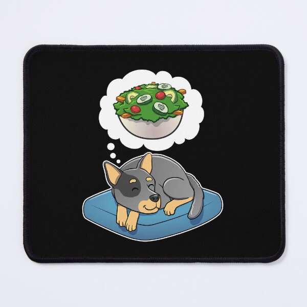 Item preview, Australian Cattle Dog dreaming about Salad designed and sold by DoggieDelights.