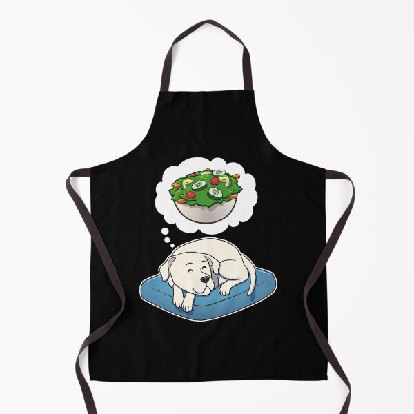 Aperçu de l'œuvre Dogo Argentino dreaming about Salad créée et vendue par DoggieDelights.