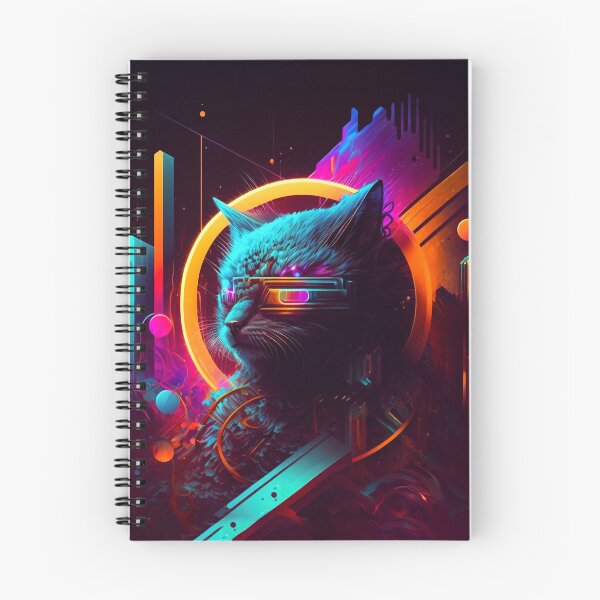 Item preview, CyberSpace Cat designed and sold by chaoticabstract.
