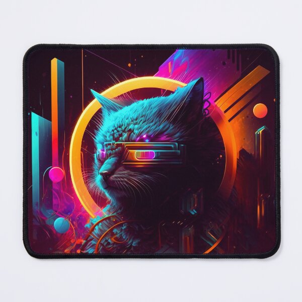 Item preview, CyberSpace Cat designed and sold by chaoticabstract.