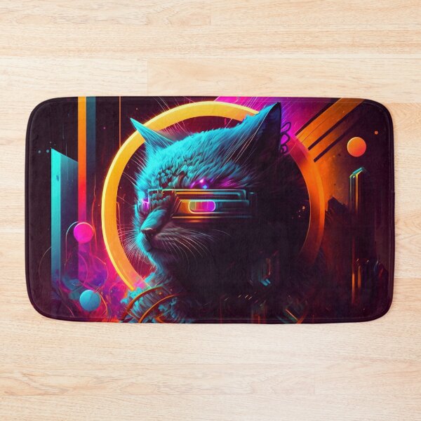 Item preview, CyberSpace Cat designed and sold by chaoticabstract.