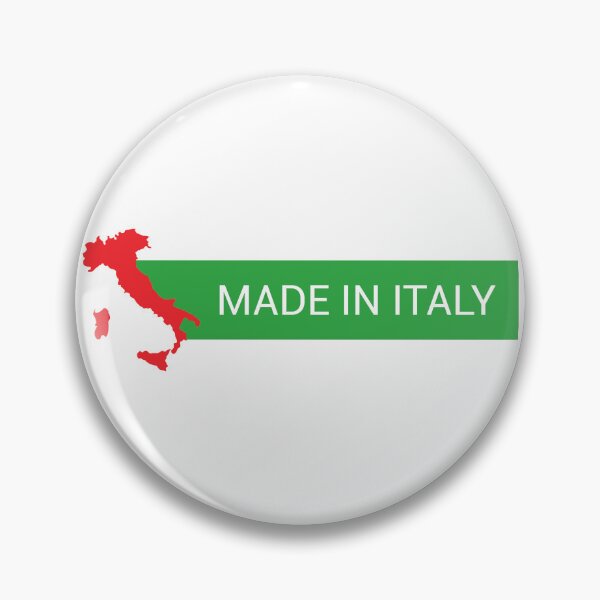 Item preview, made in italy in green and red with italy, sardegna and sicily designed and sold by JAG2B.