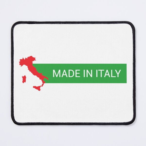 Item preview, made in italy in green and red with italy, sardegna and sicily designed and sold by JAG2B.