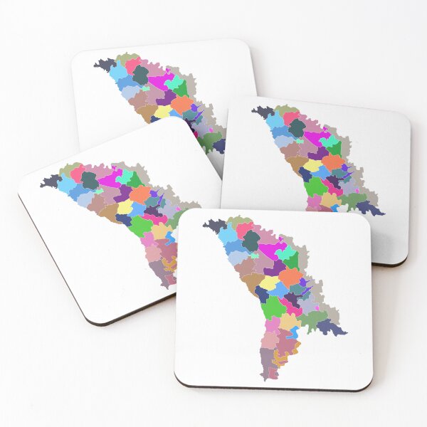 Item preview, Republic of Moldova Color Map designed and sold by Pixel4Art.