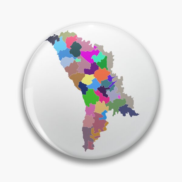 Item preview, Republic of Moldova Color Map designed and sold by Pixel4Art.