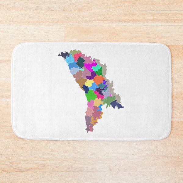 Item preview, Republic of Moldova Color Map designed and sold by Pixel4Art.