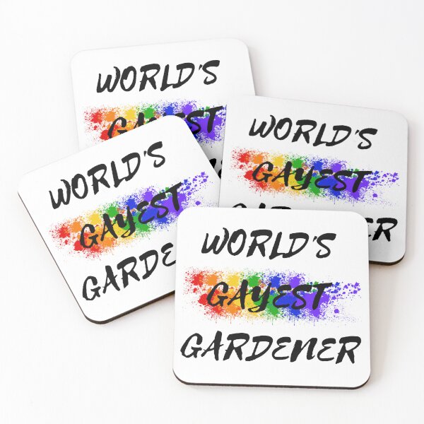 Item preview, World's Gayest Gardener designed and sold by LuckyKermit.