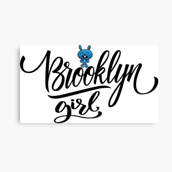 Item preview, Brooklyn Girl Cute Bunny New York Raised Me New York designed and sold by ProjectX23.