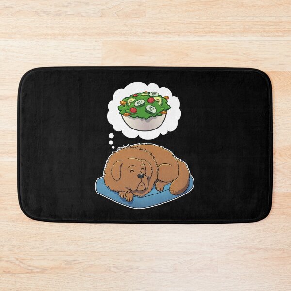 Item preview, Tibetan Mastiff dreaming about Salad designed and sold by DoggieDelights.
