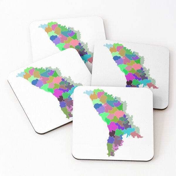 Item preview, Republic of Moldova Color Map designed and sold by Pixel4Art.