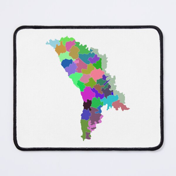 Item preview, Republic of Moldova Color Map designed and sold by Pixel4Art.