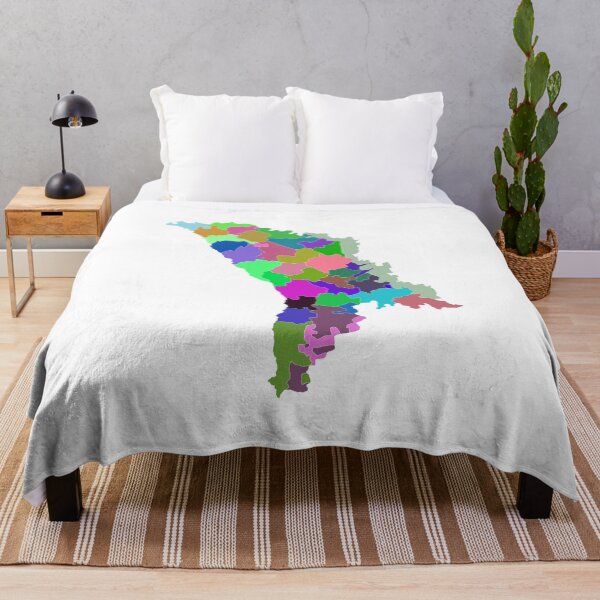 Item preview, Republic of Moldova Color Map designed and sold by Pixel4Art.