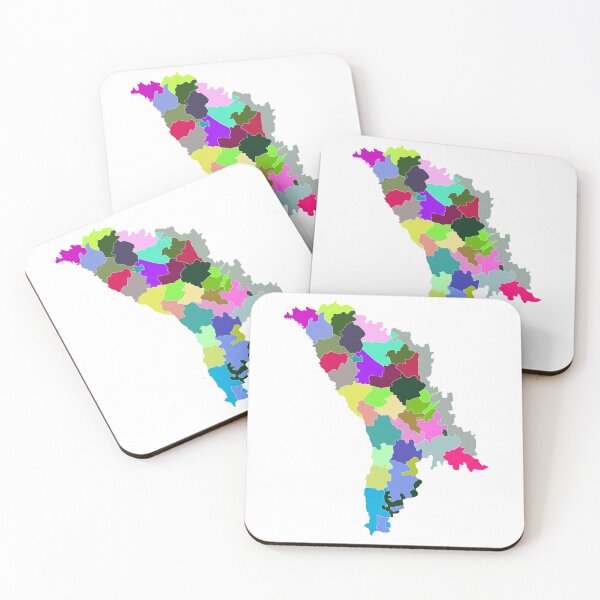 Item preview, Republic of Moldova Color Map designed and sold by Pixel4Art.