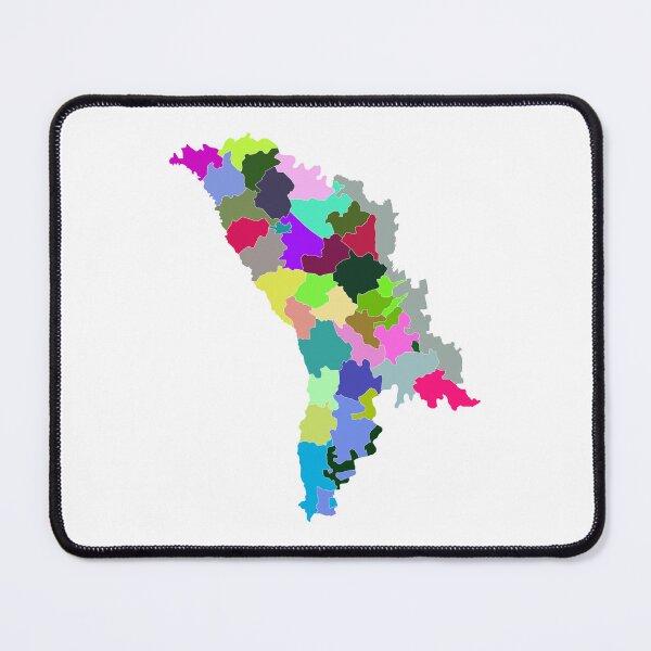 Item preview, Republic of Moldova Color Map designed and sold by Pixel4Art.