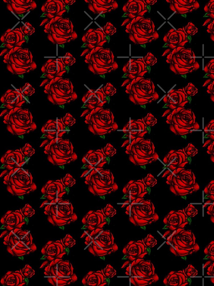 Dark Red Roses by paviash
